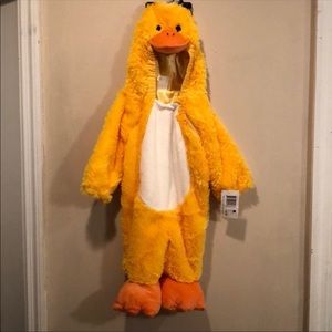 NWT 6-12 month yellow duck costume